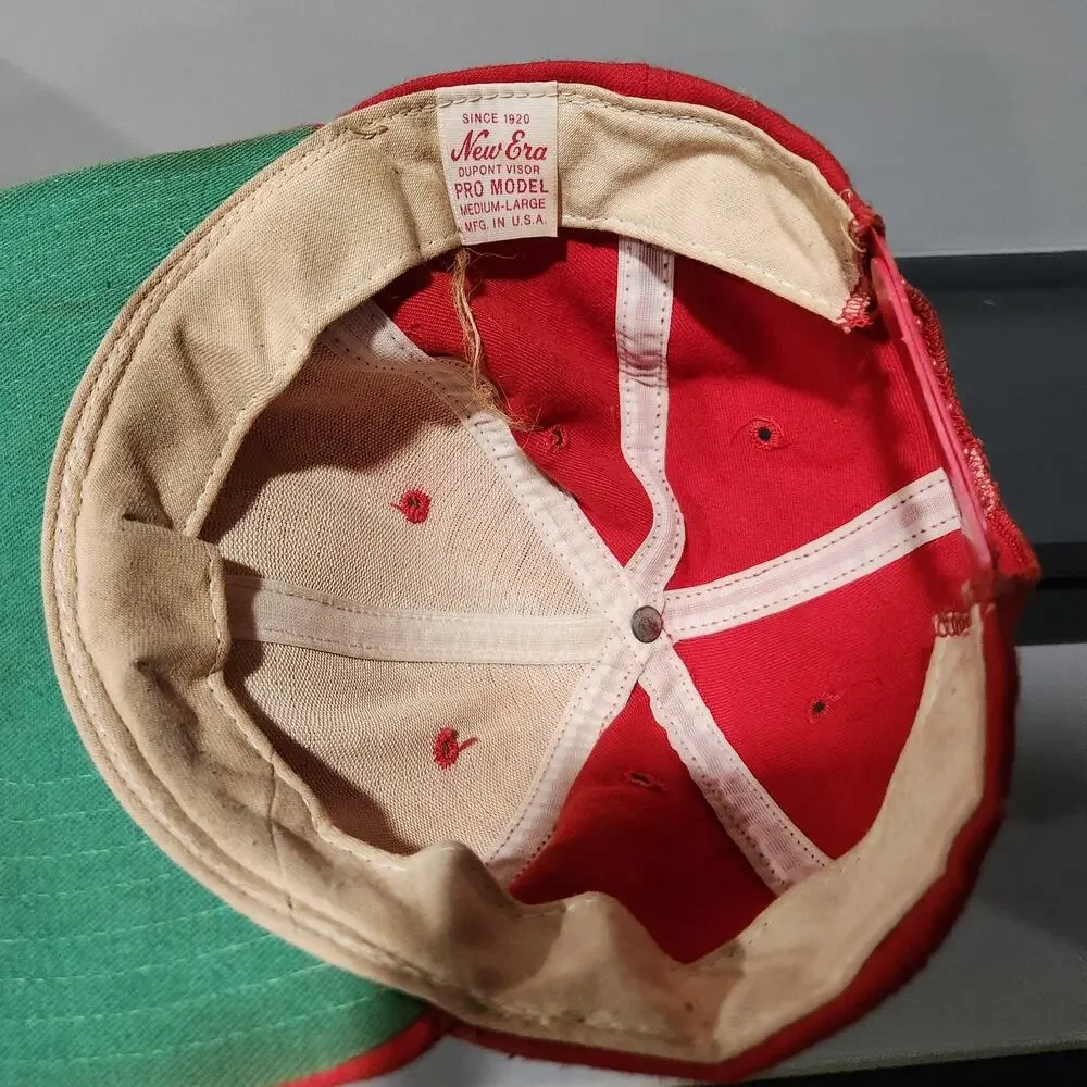 VTG 80s‎ USMC United States Marine Corps New Era Snapback Med Large Hat Cap USA